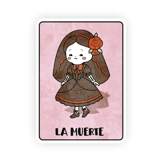 La Muerte - La Loteria Sticker