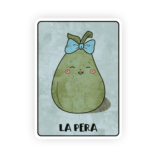 La Pera - La Loteria Sticker