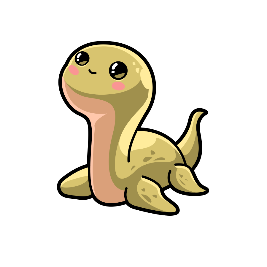 Nessie-Pie Cryptozoology Sticker - The Stkr Store
