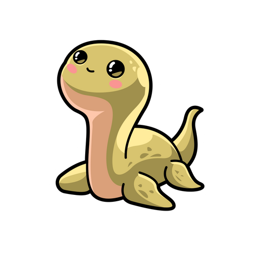 Nessie-Pie Cryptozoology Sticker - The Stkr Store