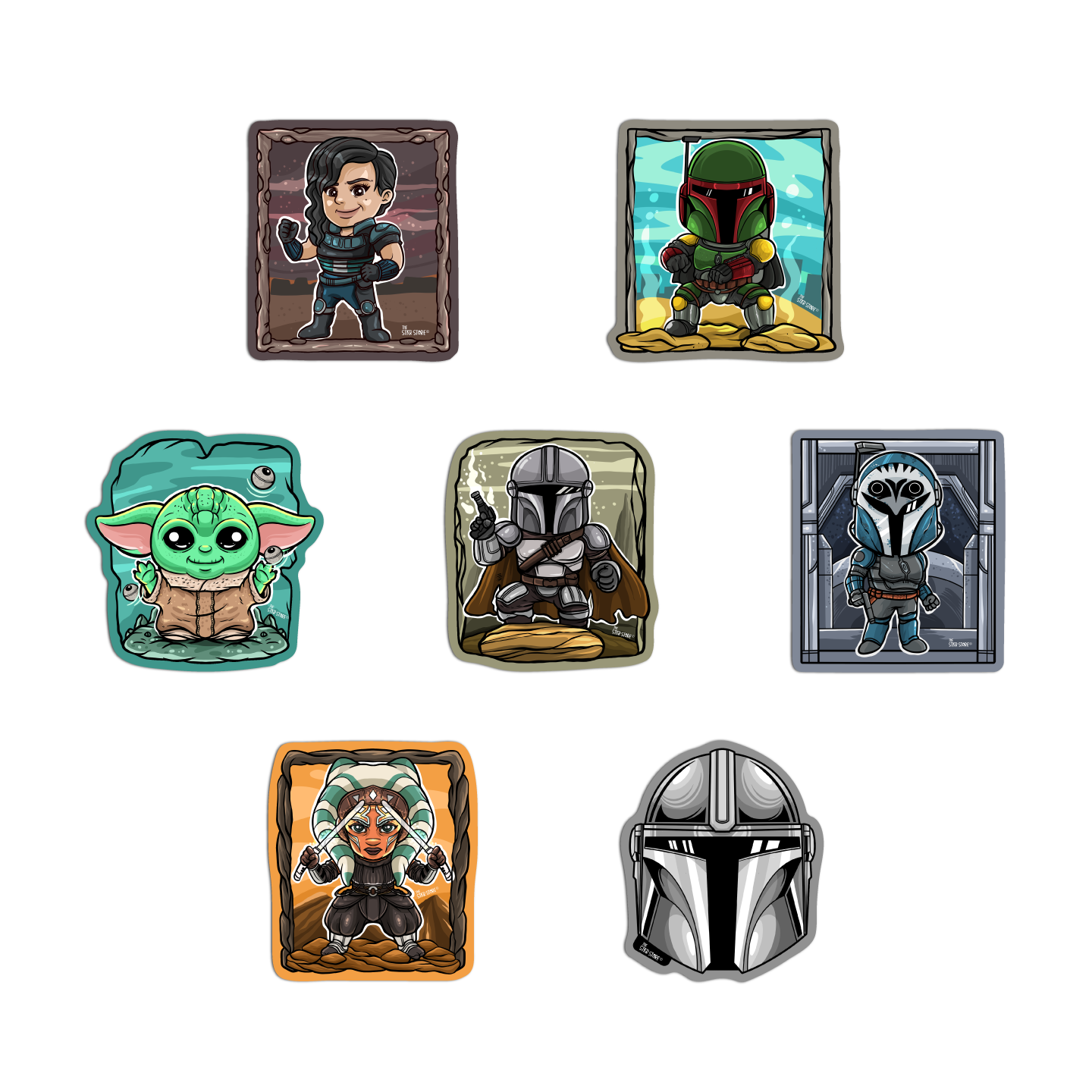 Mandalorian Sticker Pack