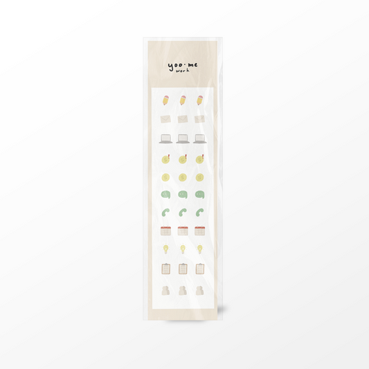 Earring display with various pairs on a white background