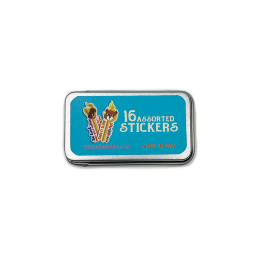Light My Fire - Matchstick Stickers Tin