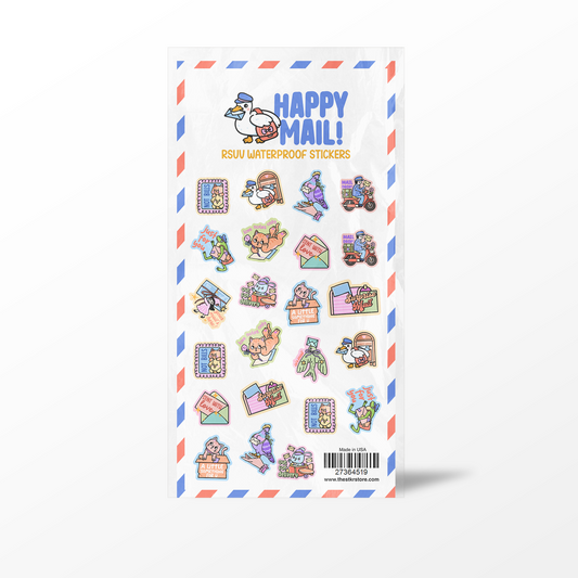 Coquette Happy Mail! Sticker Sheet