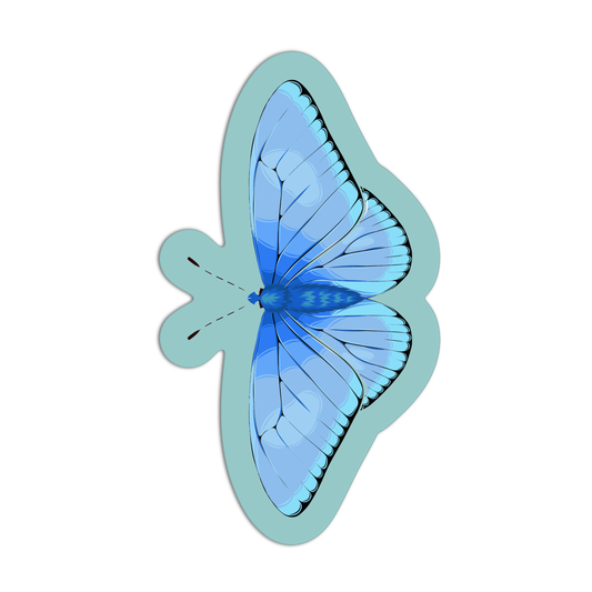 Morpho anaxibia Sticker