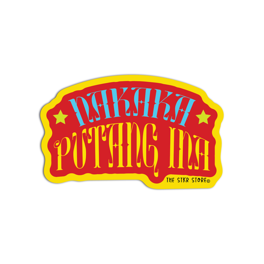 Nakakaputang ina Filipino Words Sticker