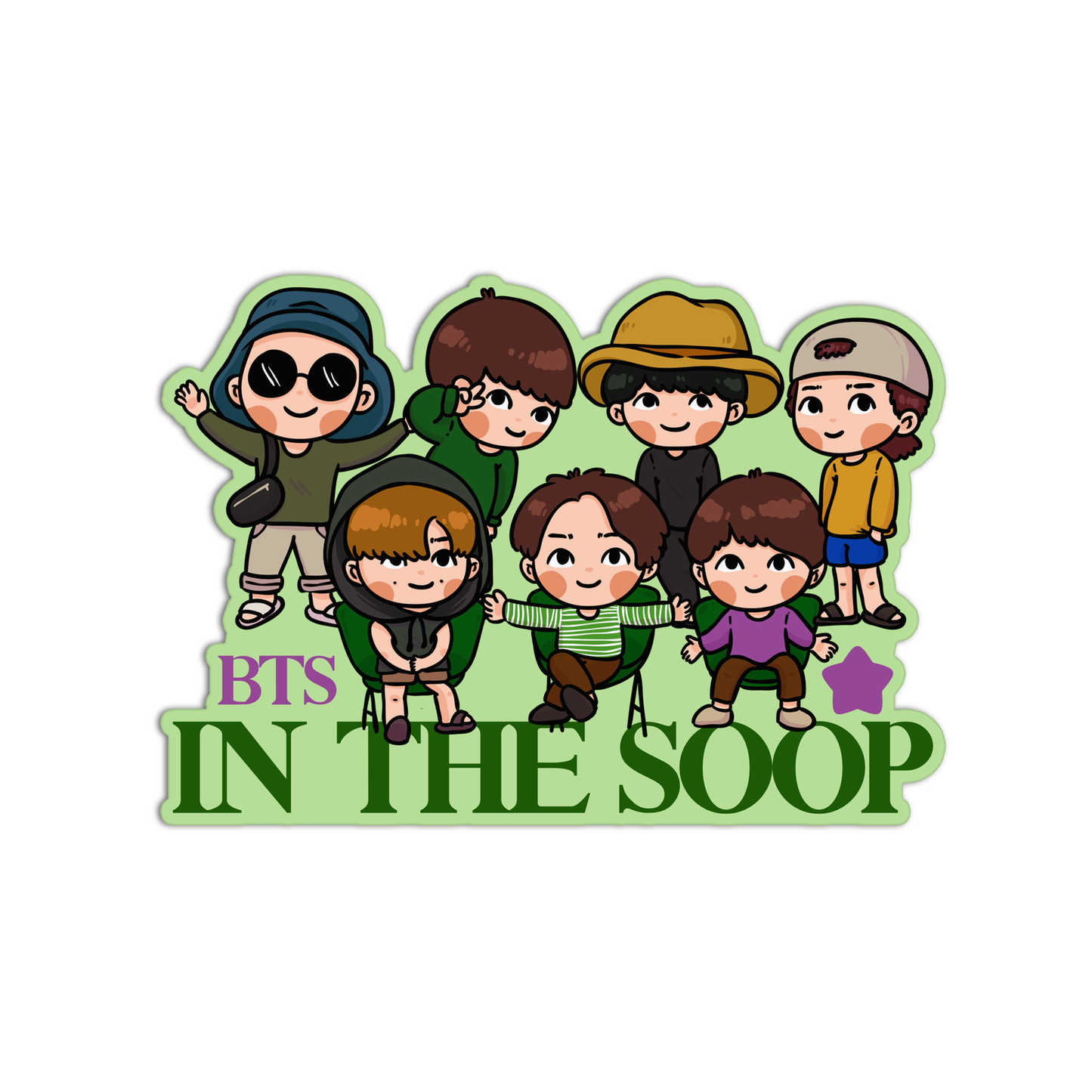 In The Soop BTS Sticker