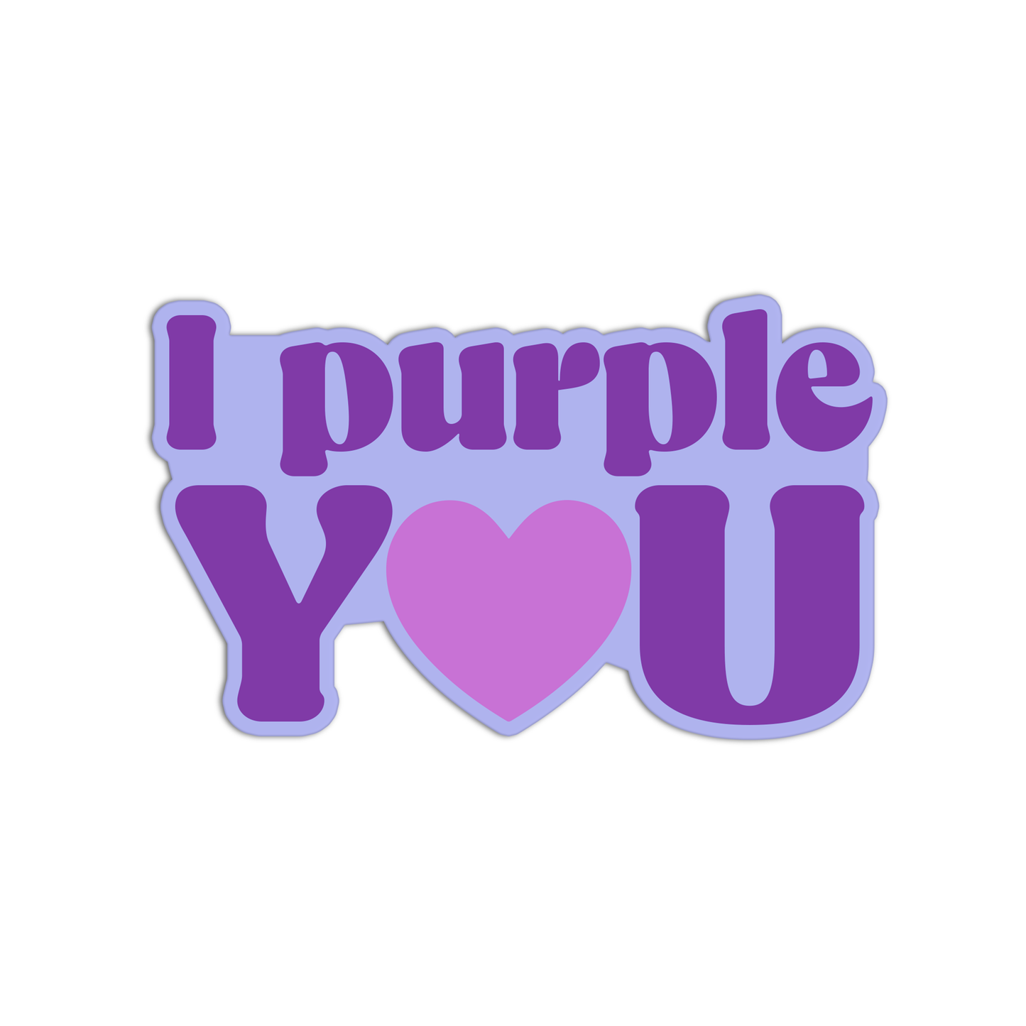 I Purple You BTS Sticker