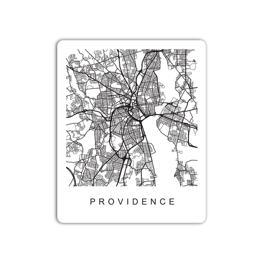 Providence U.S. Street Map Sticker