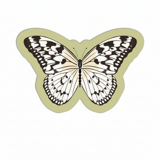 Paper Kite (Idea leuconoe) Sticker