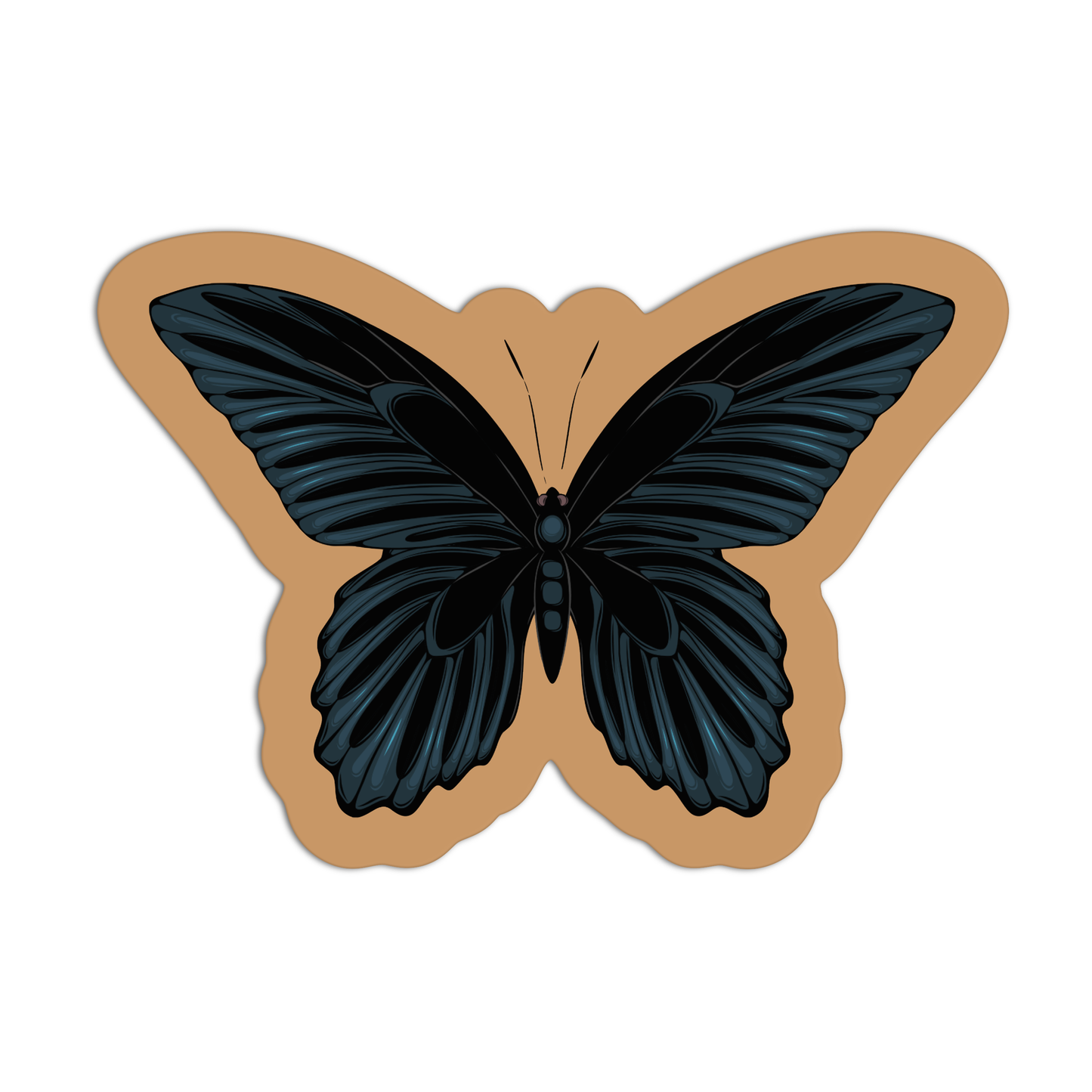 Papilio Memnon Butterfly Sticker