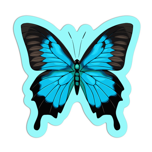 Papilio ulysses butterfly Sticker