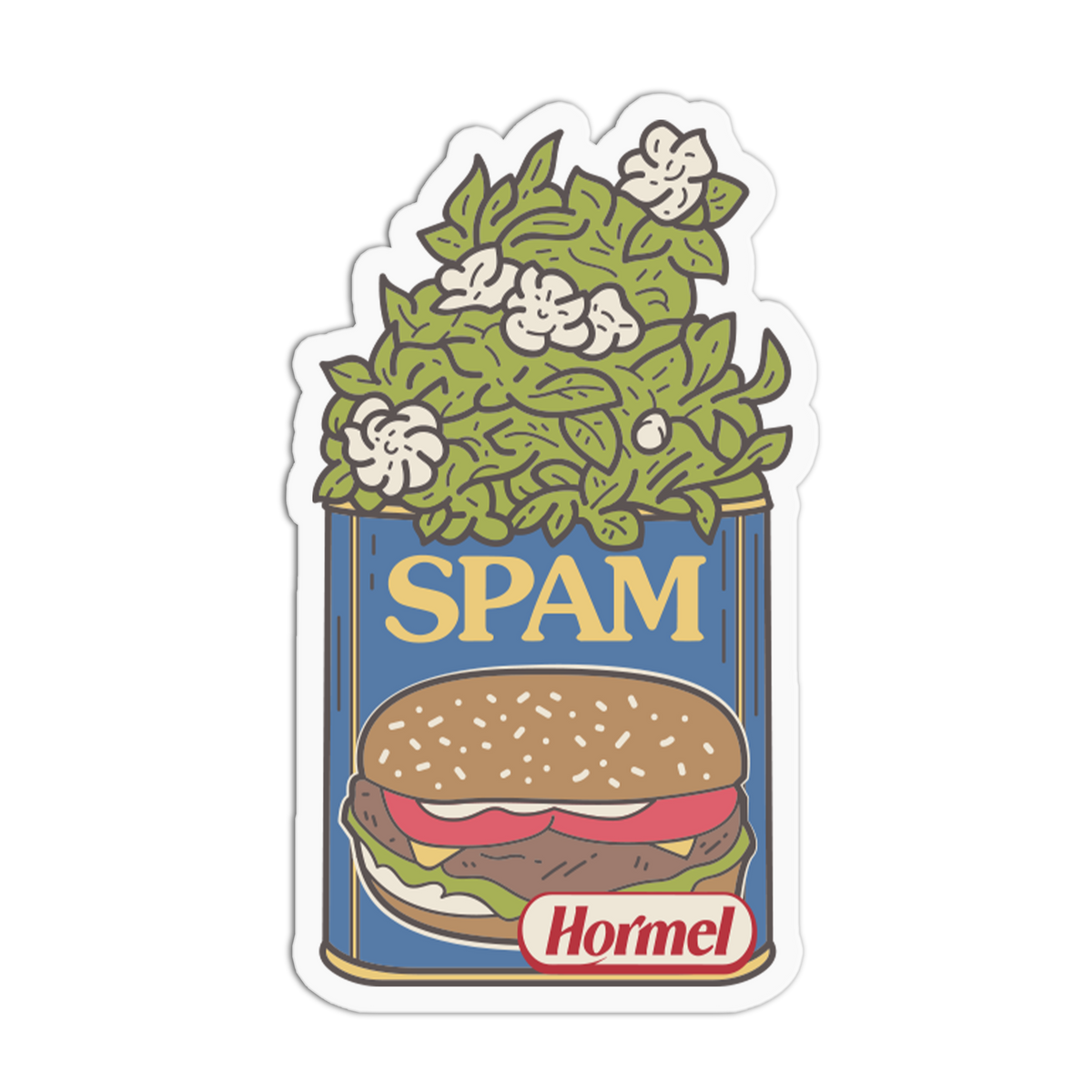 Luncheon Meat - Planter Asian Foods Sticker