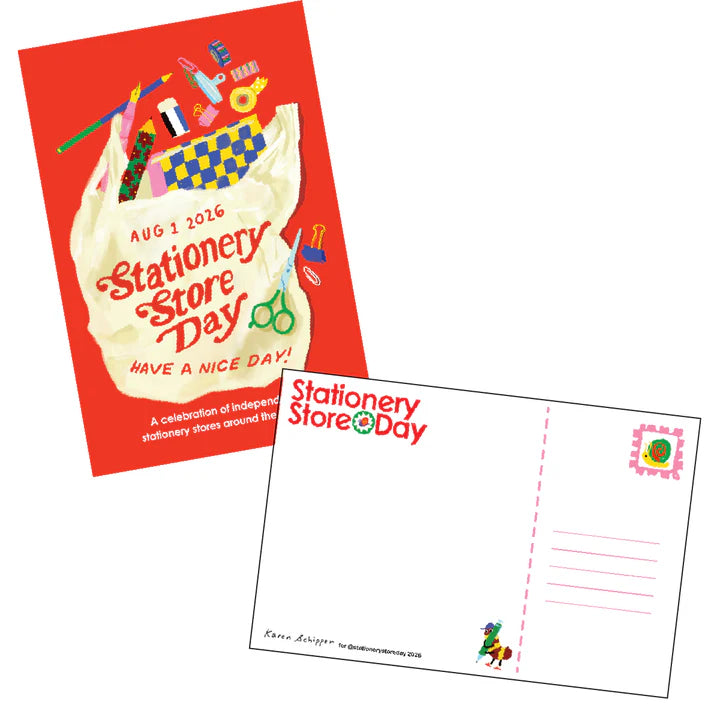 Stationery Store Day Card