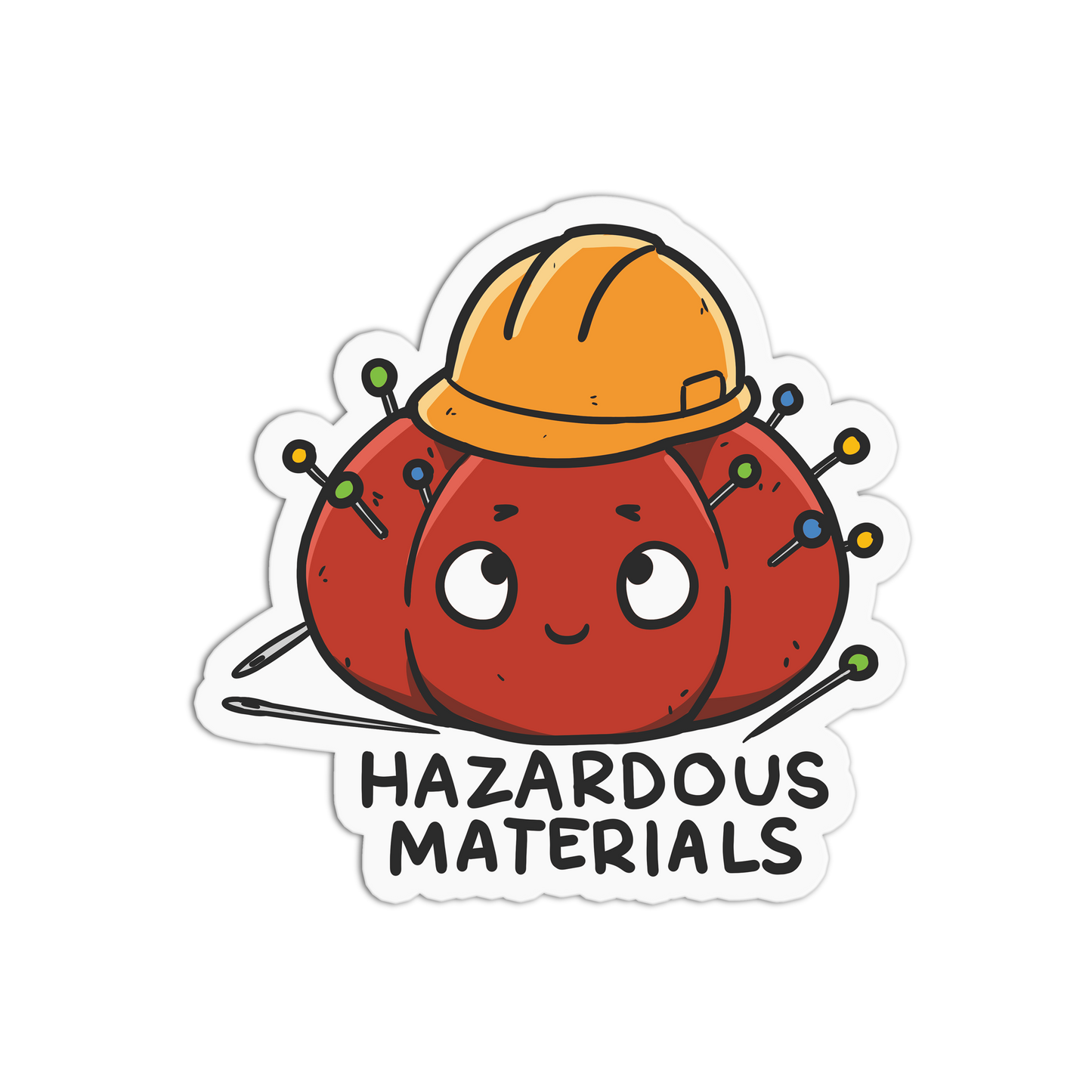 Safety Spud - Push Cushion Sticker - The Stkr Store