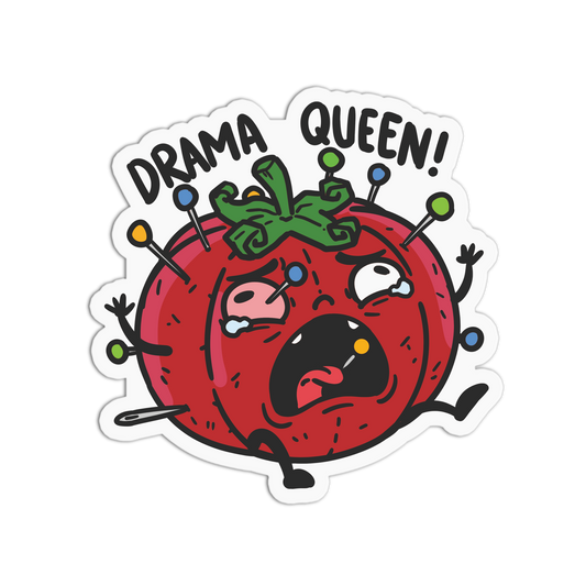 Tragic Tomato - Push Cushion Sticker - The Stkr Store