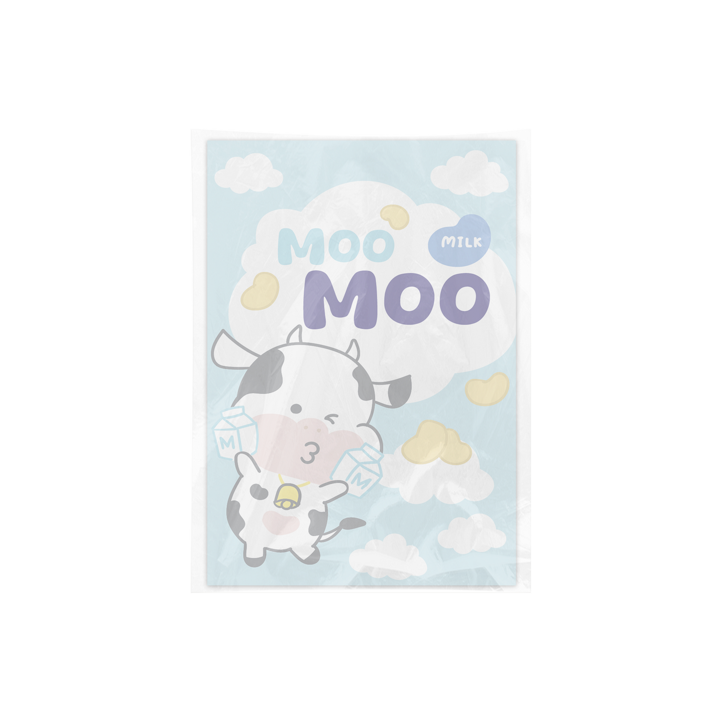 Moo Moo Milk - Asian Snack Memopad A7