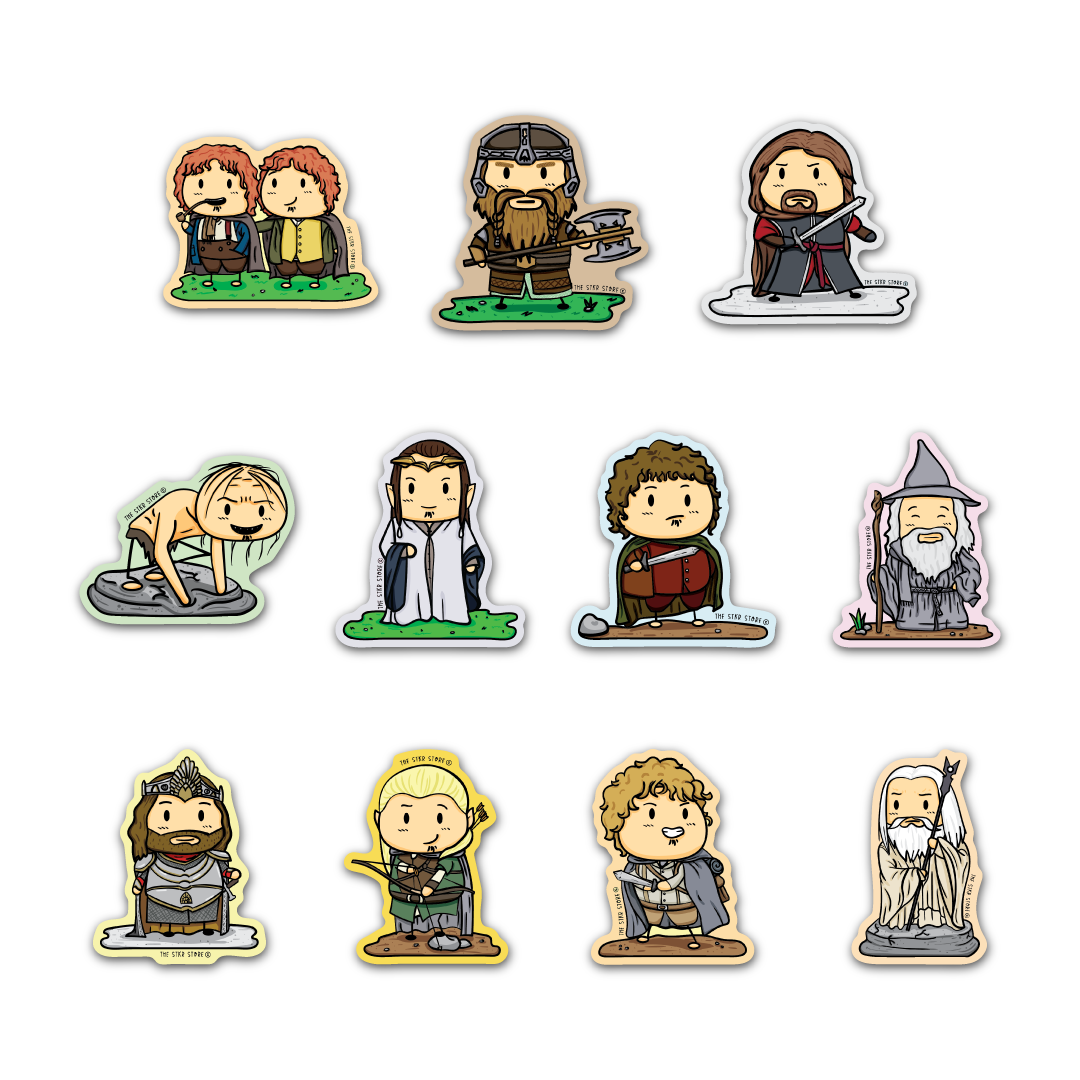 Sean Potato cosplay Lord of the Rings Sticker Pack