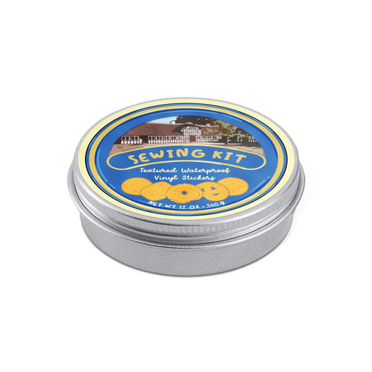 Mini Sewing Kit Stickers - Cookie Tin