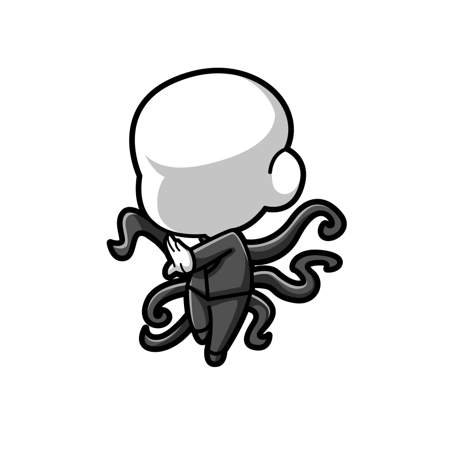 Slim-Chibi Cryptozoology Sticker - The Stkr Store