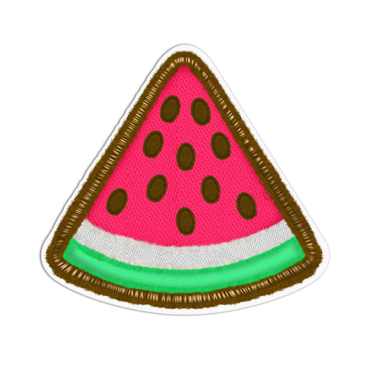 Watermelon Patch Style Textured Stickers