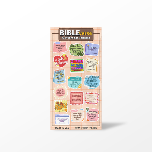 Bibleverse Sticker Sheet