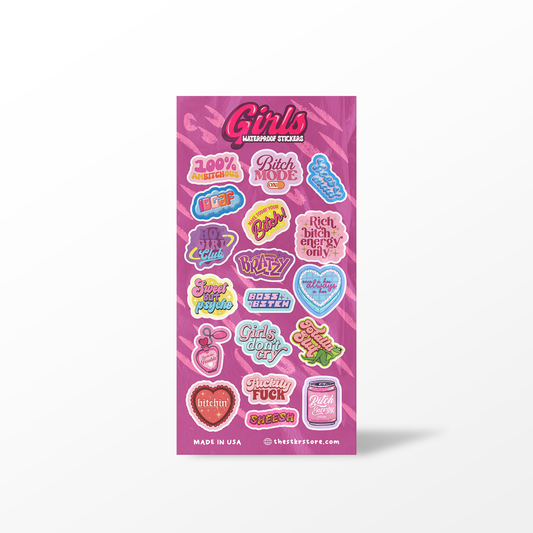 Girls Sticker Sheet