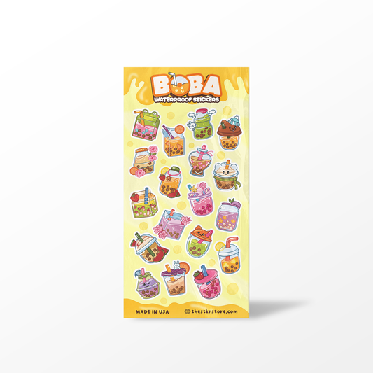 Boba Sticker Sheet