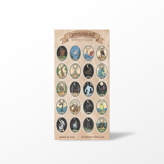 Cryptozoology Sticker Sheet