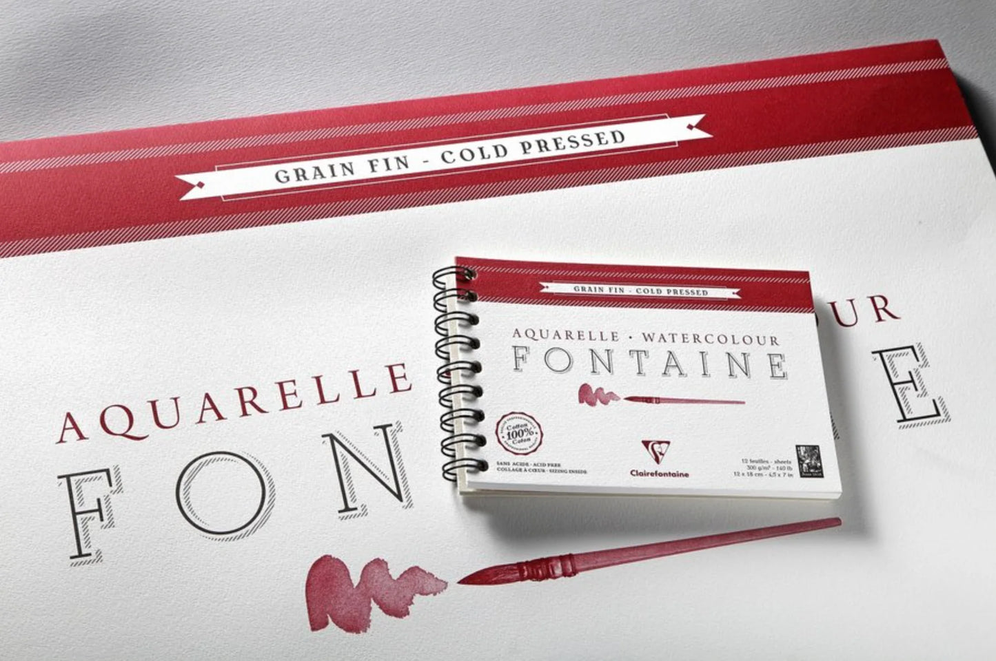 Fontaine Watercolor Cold Pressed Pad - Clairefontaine
