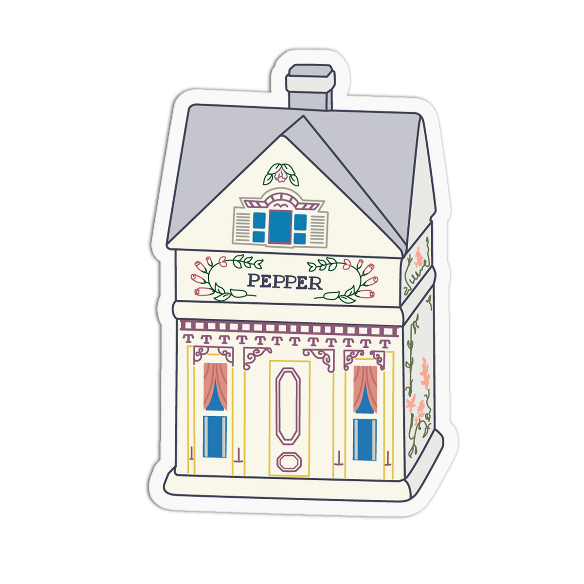 Pepper Cabin - Spices Village Sticker