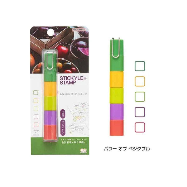 Sun-Star Sticky Style Sticklye Stamp 5-in-1