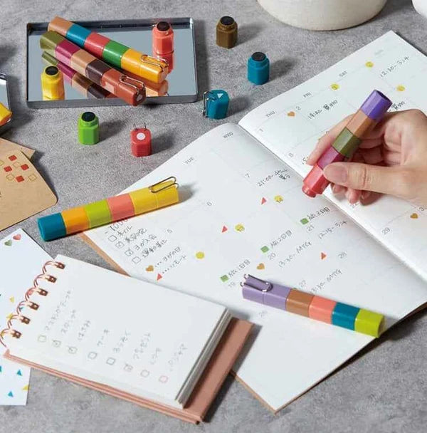 Sun-Star Sticky Style Sticklye Stamp 5-in-1