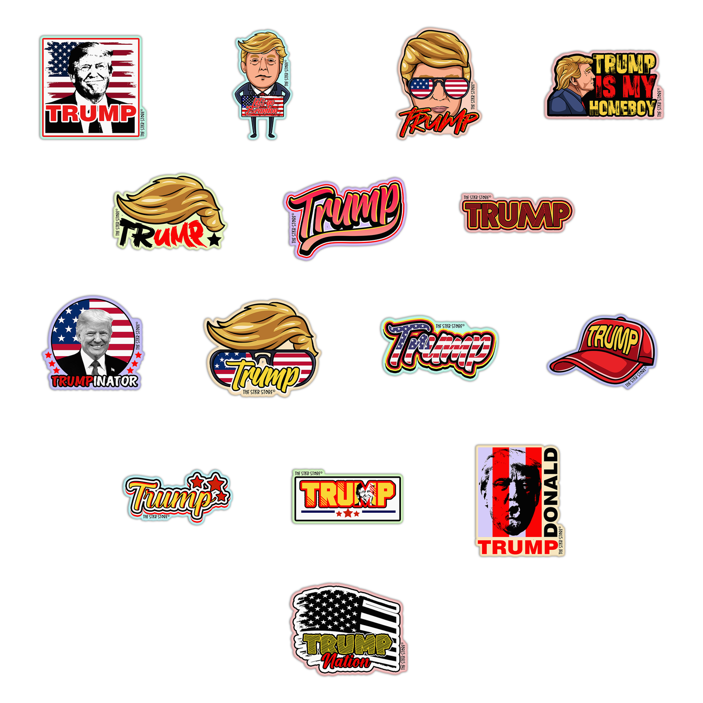 Donald Trump Sticker Pack