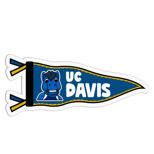 UC Davis Flag Sticker