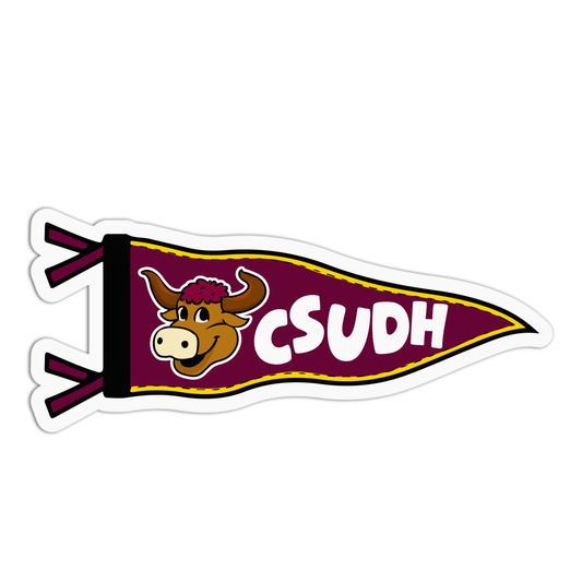CSU Dominguez Hills Flag Sticker