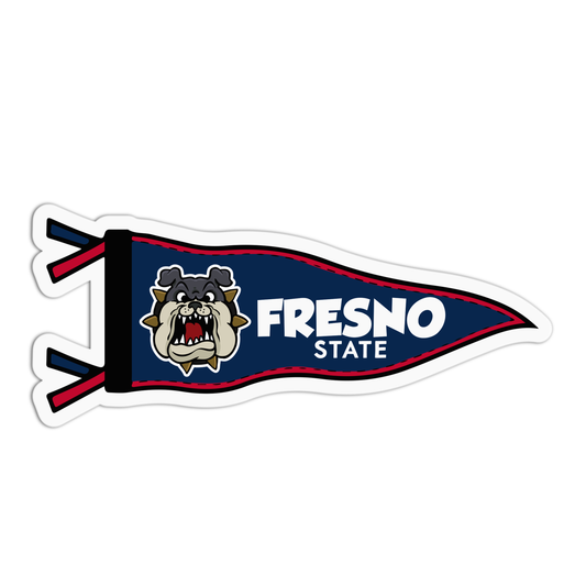 Fresno State Flag Sticker
