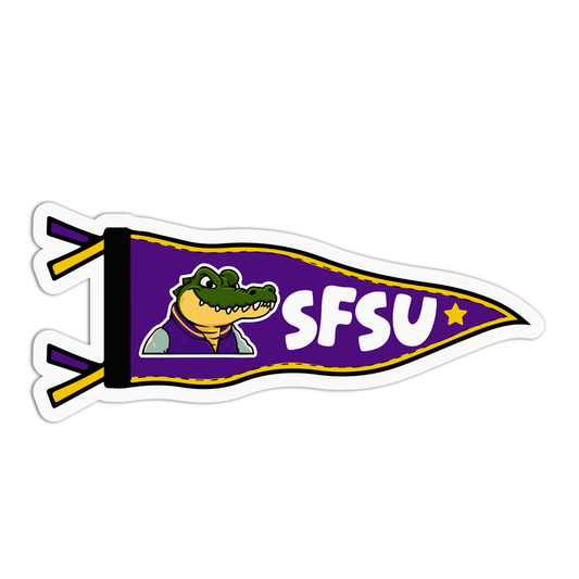 San Francisco State University Flag Sticker