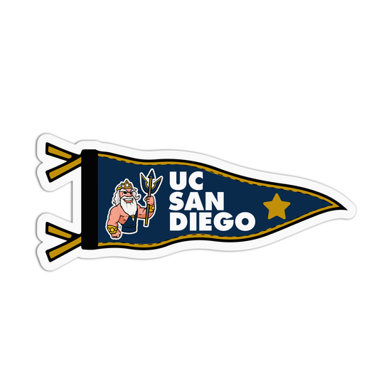 UC San Diego  Flag Sticker