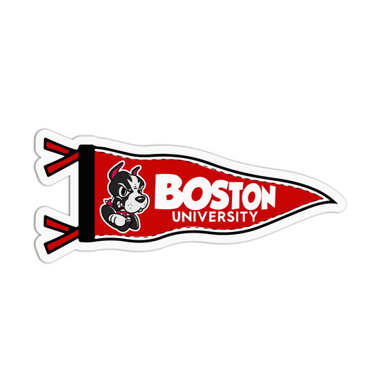 Boston University Flag Sticker