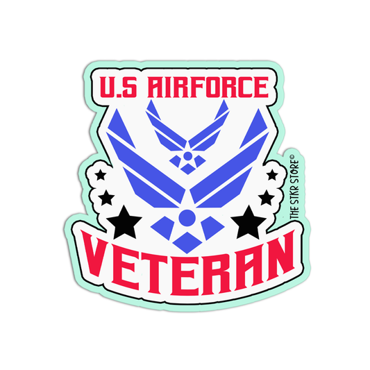 US Airforce Veteran Sticker