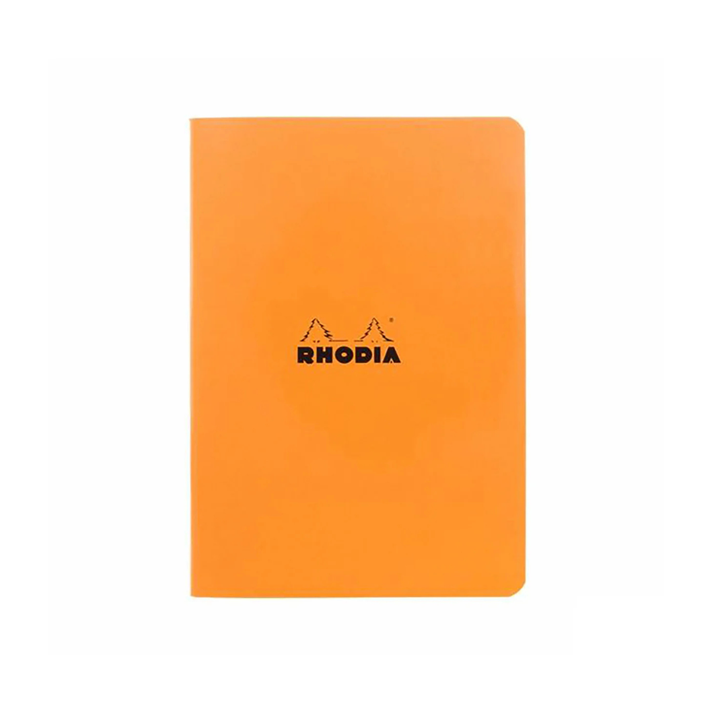 Rhodia Orange Lined Staple Bound Notebook - The Stkr Store