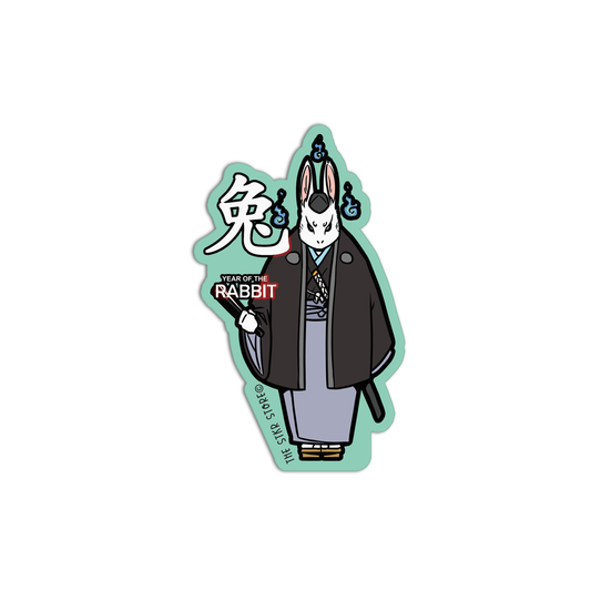 Year Of The Rabbit Zodiac Stickers