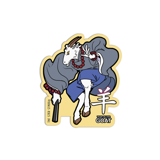Year Of The Goat Zodiac Stickers