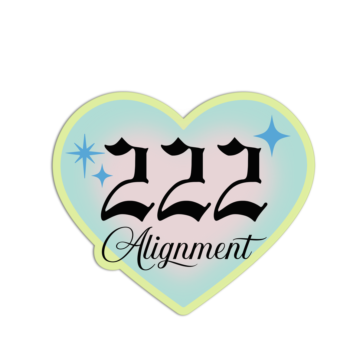 222 Triangle 222 Alignment - Waterproof Angel Number Sticker – The Stkr Store