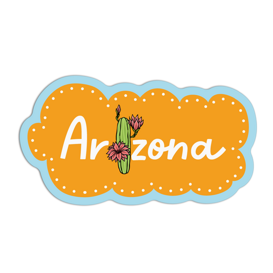 Orange Cloud - Coquette Arizona Sticker