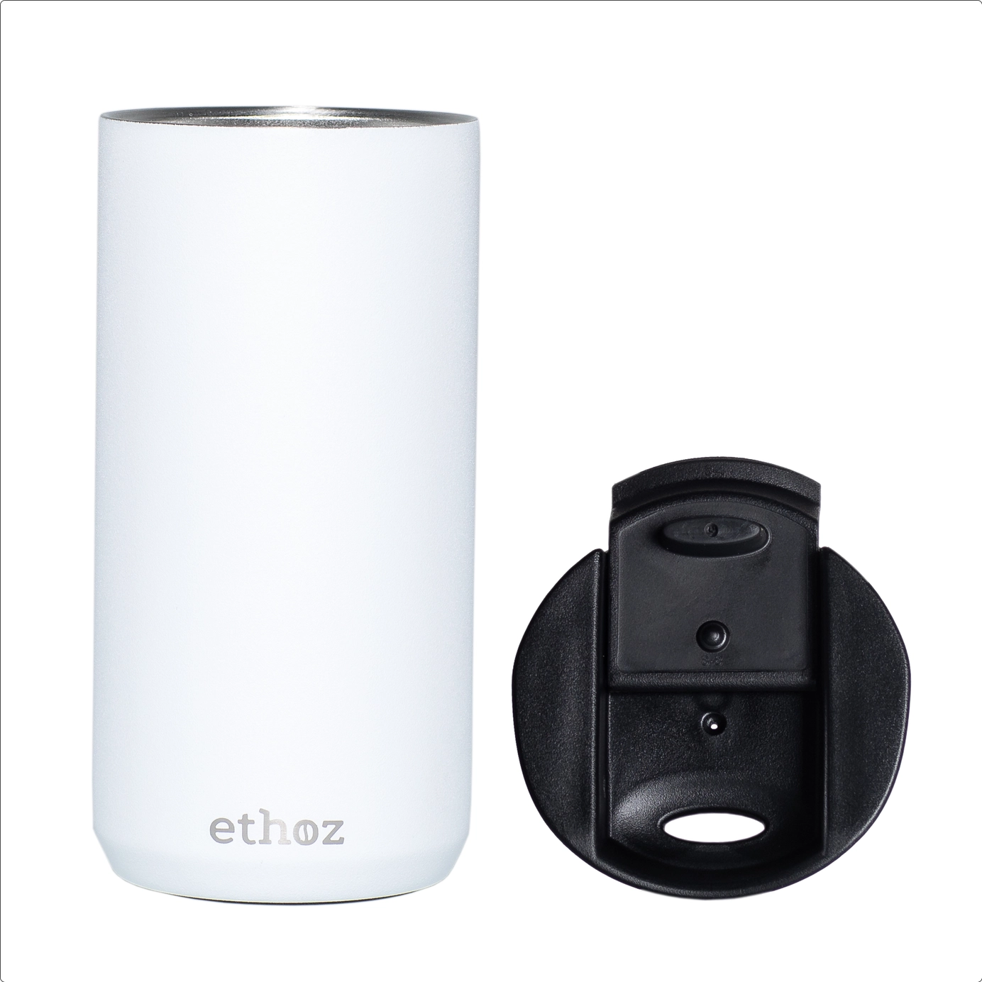 Ethoz Minimalist White Matte Mug - The Stkr Store