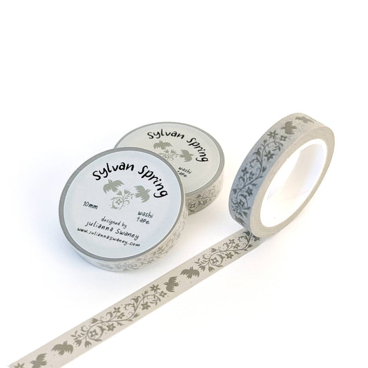 Sylvan Spring Green 10mm Washi Tape