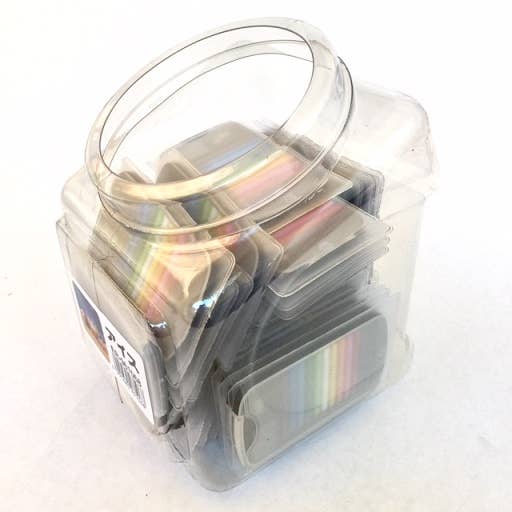 Mini Pencils in Card in Tub Display