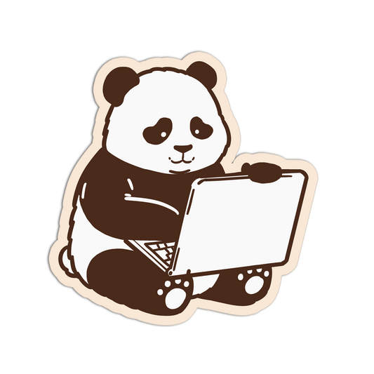Laptop Gamer Panda Stickers